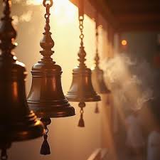 Temple bells and worship